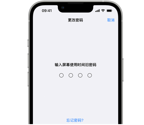 喀左iPhone屏幕维修分享iPhone屏幕使用时间密码忘记了怎么办 