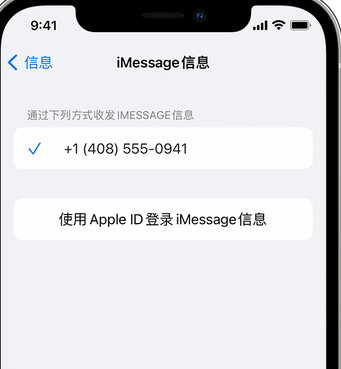 喀左apple维修iPhone上无法正常发送iMessage信息