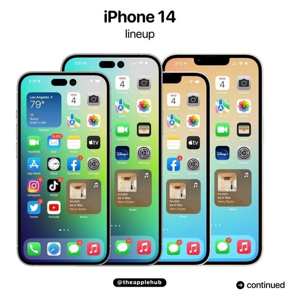 喀左苹果14维修分享iPhone 14全家福 