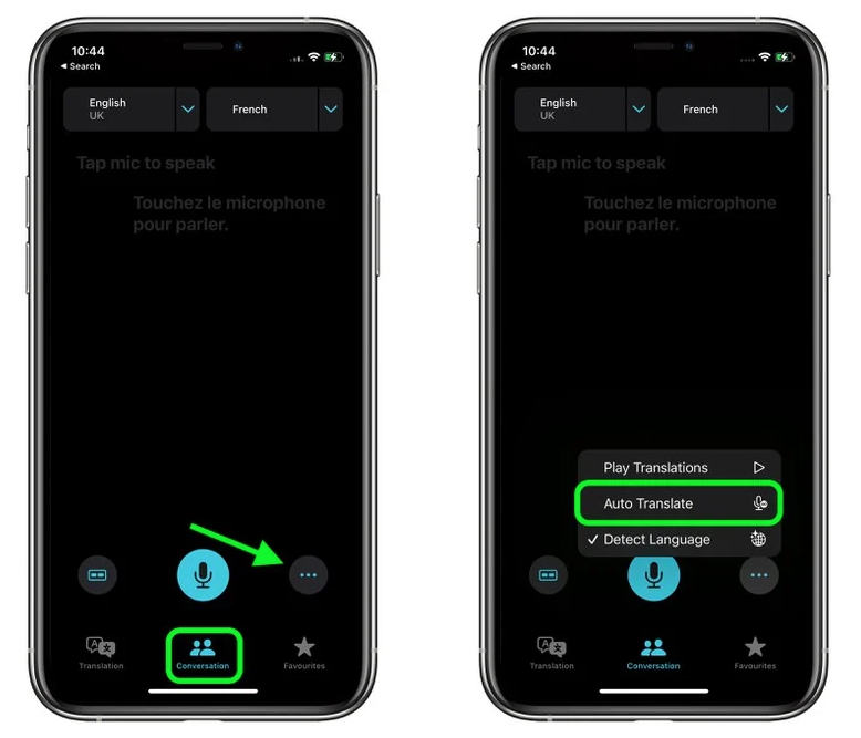 喀左苹果手机维修分享iOS 15 “翻译” App 新改进 